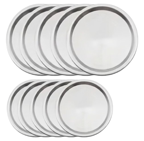 5 Regular + 5 Wide Mouth Lids