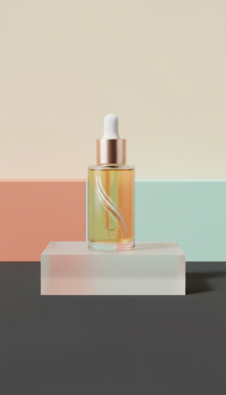 Glass Serum With Peptide Boost