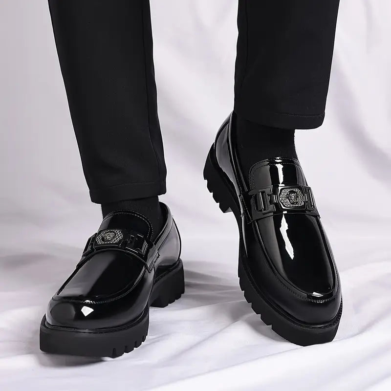 Black Johnny D's Men's Shoe