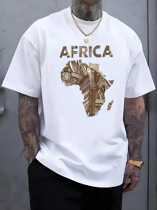 White Africa Men's T-Shirt
