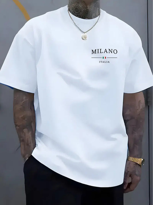 White Milano Men's T-Shirt