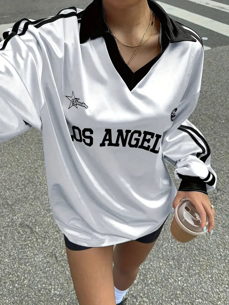 Los Angeles Collar T-Shirt Women's